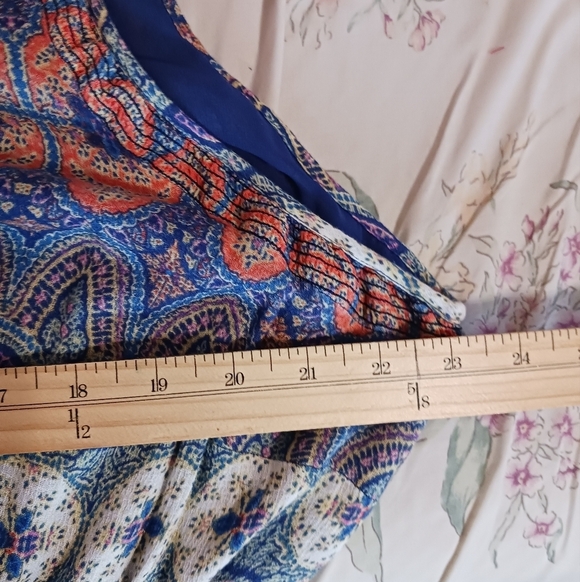 Lucky Brand Stained Glass Dress  Sleeveless Multicolor Size 2X - Picture 12 of 12